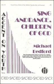 Sing and Dance, Children of God Two-Part choral sheet music cover